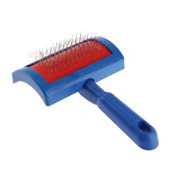 Perbandingan harga Puppy Kucing Anjing Grooming Jas Hujan Anjing Sisir Baja Jarum Brush Bersih Tool (