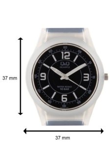 Q&Q - Jam Tangan Pria - Biru Tua - Karet - VQ50J007Y April 2019 - 2 Q&Q - Jam Tangan Pria - Biru Tua - Karet - VQ50J007Y - 2
