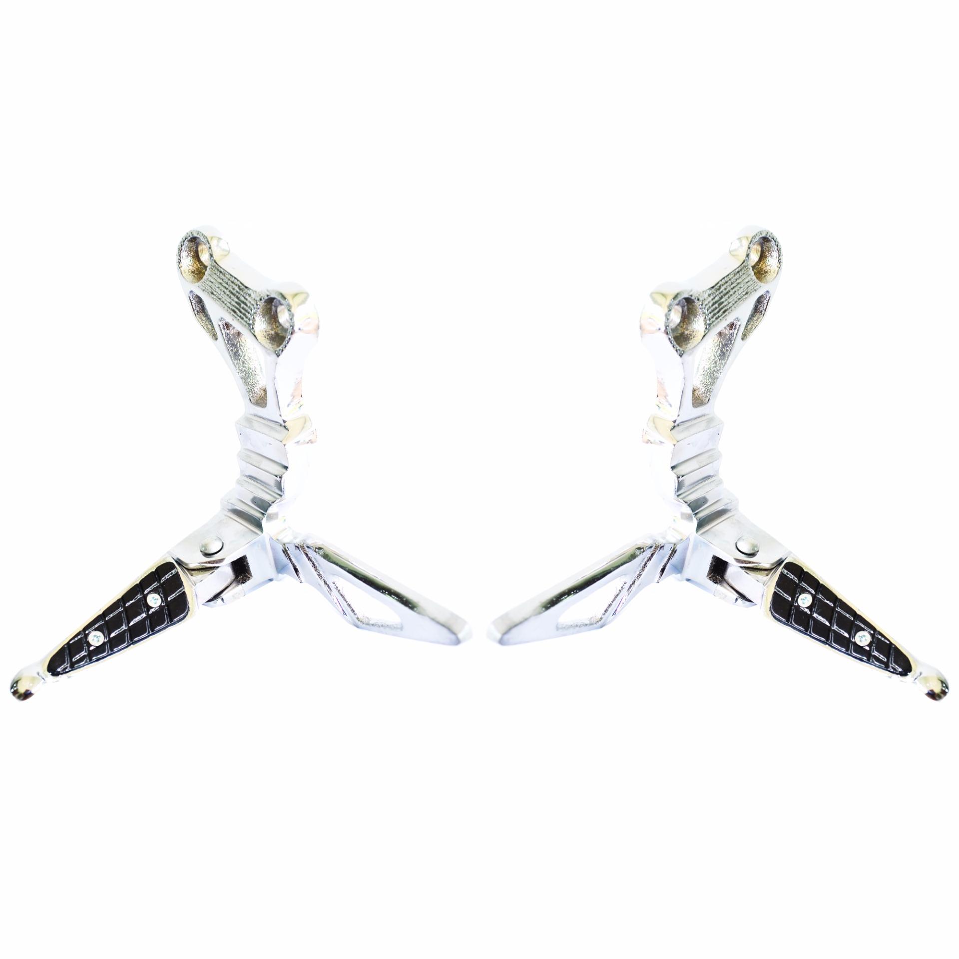 ... RajaMotor Dudukan Footstep Belakang Suzuki Satria FU 150 - Chrome/Hitam ...