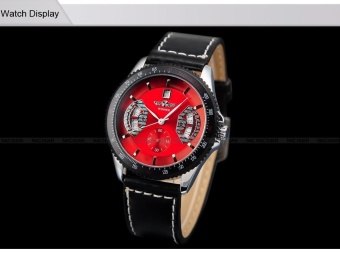 Relogio Masculino WINER Gold Bezel Mechanical Watches Men Waterproof Skeleton Watches Fashion Designers Brand WINNER Watches - intl  