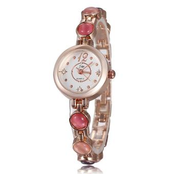 ruixiang New winter JW fashion brand watches schoolgirl fashion temperament lovely color drop bracelet watch on behalf of (Red)  