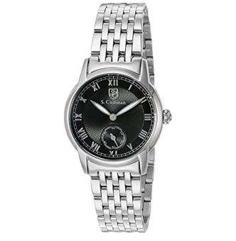 S. Coifman Women's 'Lady Bracelet' Swiss Quartz Stainless Steel Automatic Watch, Color:Silver-Toned (Model: SC0348) - intl  