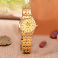 Saint Costie Original Brand - Jam Tangan Wanita - Body Gold - Gold Dial - Stainless