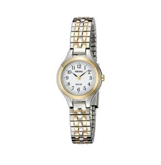 Seiko Women's SUP100 Solar Expansion Two-Tone Stainless Steel Classic Watch - intl  