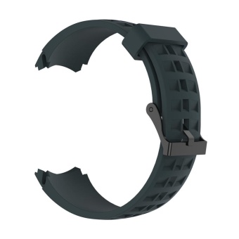 Silicone Watchband Replacement for SUUNTO Elementum Terra Series(Blue Gray) - intl  