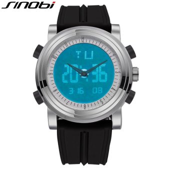 SINOBI 9368 Sports Digital Women's Wrist Watches Stock Watch Date Waterproof Chronograph Running Clocks - intl  