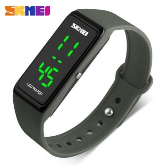 SKMEI 1265 Lady Simple Design LED Watch Digital Watch Green - intl  