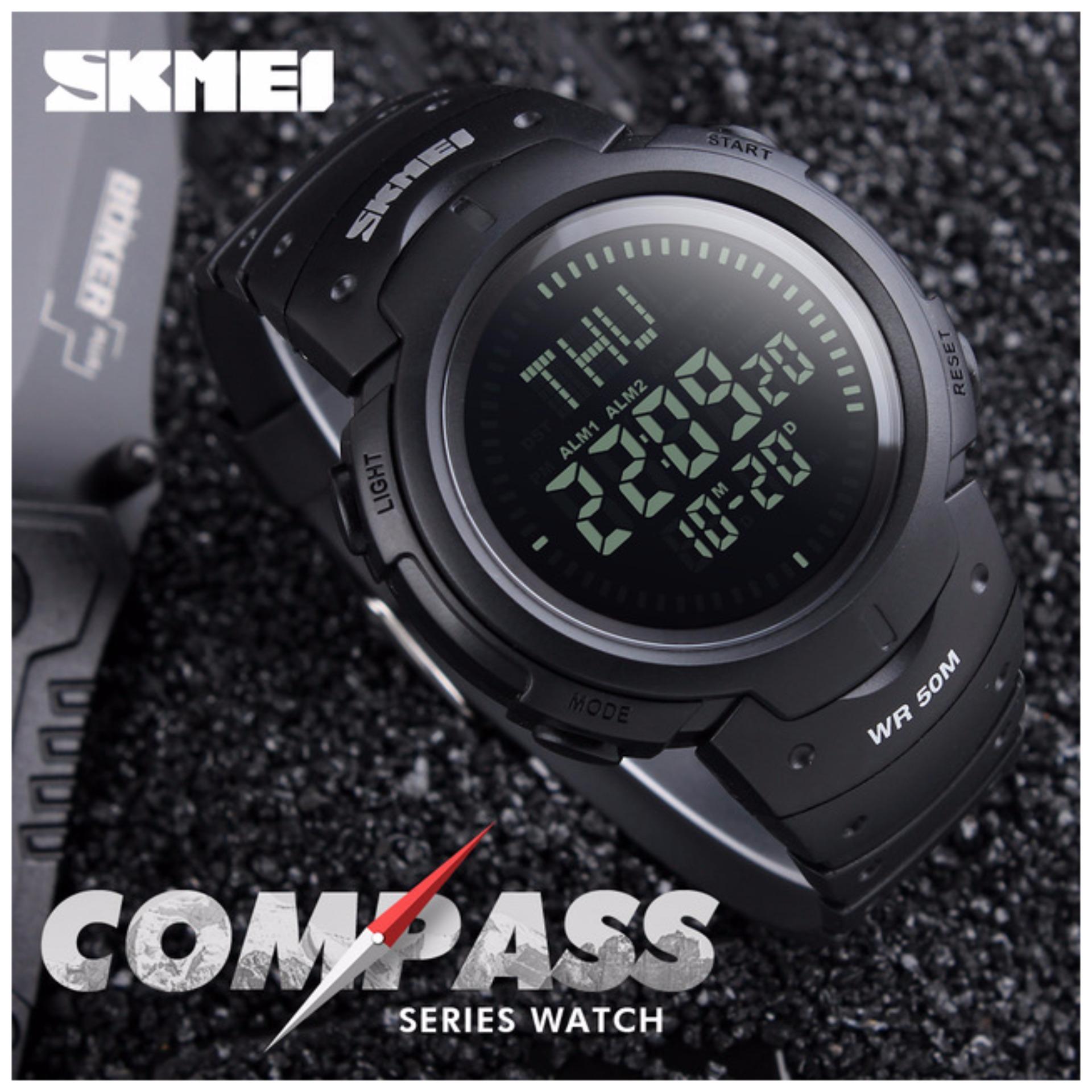 Merek Watch A Outdoor Kompas Digital Pria Countdown Olahraga Jam Source · SKMEI Compass 1231 Original Jam Tangan Pria Sport Outdoor Anti Air