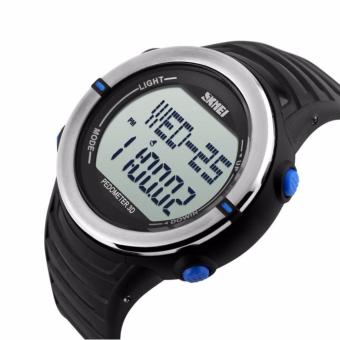 SKMEI Jam Tangan Pria S-Shock Heartrate & Pedometer Sport Unisex 1111 - Blue  