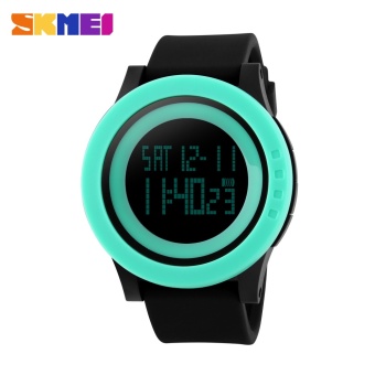SKMEI merek Watch olahraga Watches mode santai Waterproof LED Digital wanita mahasiswa jam tangan untuk 1142 - intl  