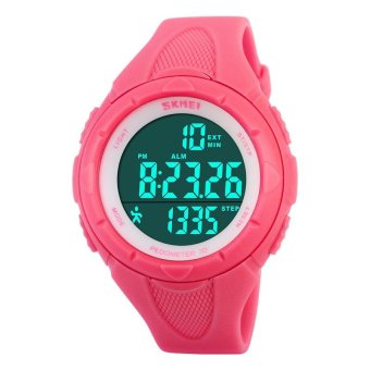 SKMEI Pedometer Women Digital Wristwatches LED Health Sports Watches Waterproof Girls For Gift Alarm Chrono Calendar Watch 1108  