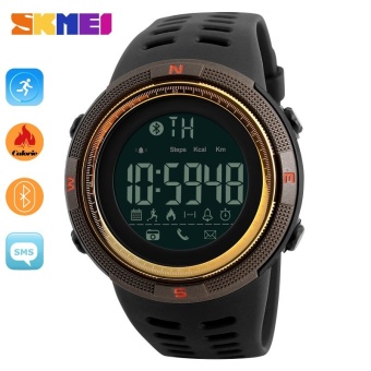 SKMEI Watch 1250 Fashion Smart jam tangan Pedometer kalori Digital Watch untuk Apple IOS Android sistem pria wanita Waterproof olahraga Watches  