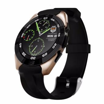 Smart watch G5 Smartwatch Sporty Blueooth for iOS and Android - Black Gold  