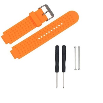 Soft Silicone Replacement Wrist Watch Band for Garmin Forerunner 230/235/220 OR - intl  