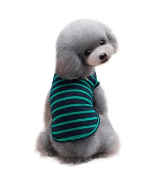 Gambar Spring Summer Stripe Pet Dog Puppy Vest Clothes Dog Clothes   intl