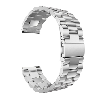 Stainless Steel gelang pengganti Fitbit Blaze jam pintar Silver - Internasional  