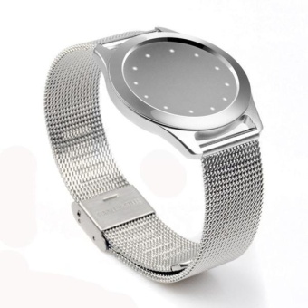 Steel Wristband Strap Bracelet Sleep Fitness Monitor For Misfit Shine 2 SL - intl  