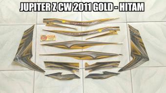 Gambar Striping Jupiter Z Cw 2011 Gold Hitam