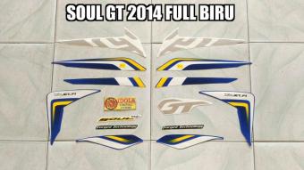 Gambar Striping Soul Gt 2014 Full Biru