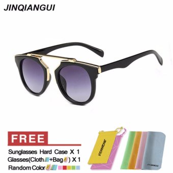 Sunglasses Women Cat Eye Sun Glasses Grey Color Brand Design