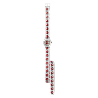 Swatch Women's Originals LK342 Multi Rubber Swiss Quartz Watch - Intl  