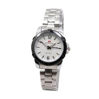 Swiss Army SA 508 -AD Jam Tangan Wanita - Putih Silver  