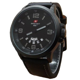 jual swiss navy original sn1128 hitam abu jam tangan pria kulit 99 indonesia jual swiss navy original sn1128 hitam abu jam tangan pria kulit 99 indonesia