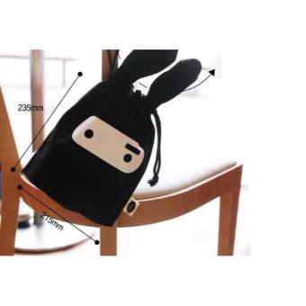 Tas Serut Kelinci Motif Ninja - Putih Pebruari 2019 - 3 Tas Serut Kelinci Motif Ninja - Putih - 3