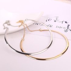 ... Rp 34 000 Terbaru Wanita Pria Halus Logam Cincin Perhiasan Rantai