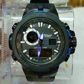 jual tetonis dual time jam tanga sporty pria rubber jual tetonis dual time jam tanga sporty pria rubber