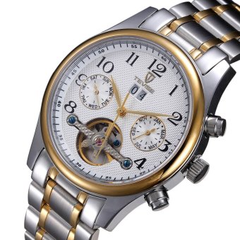 Tevise 5351-JB Top Brand Luxury Digital Casual Watch Men Business Wristwatch Automatic Mechanical Fashion Wrist Watches - Intl  