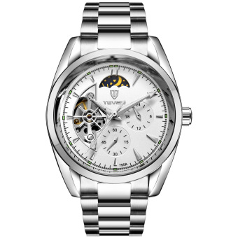 Tevise 795A-B-G Tourbillon Top Brand Luxury Digital Casual Watch Men Business Wristwatch Automatic Mechanical Fashion Wrist Watches  