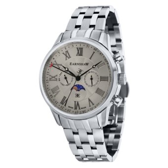 Thomas Earnshaw OFFICER ES-0017-22 Men's Stainless Steel Solid Bracelet Watch  