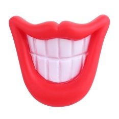 Tiga Buah Mainan! Penawaran Khusus PET Toys Flaming Lipstalkingtoys Teddy Bear Bite Dog Toys Non-toxic Interaksi Spot-Intl