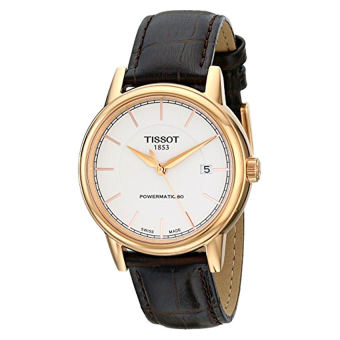 Tissot Men's T0854073601100 T Classic Analog Display Swiss Automatic Brown Watch - Intl  