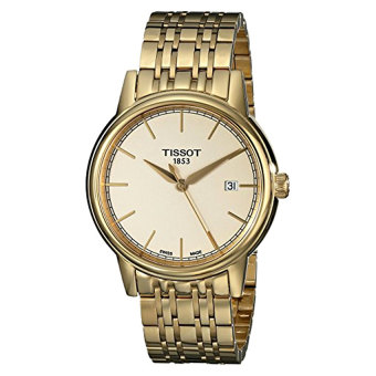 Tissot Men's T0854103302100 Analog Display Quartz Gold Watch - Intl  