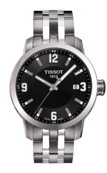 TISSOT PRC 200 Quartz Gent Jam Tangan Pria T0554101105700 - Stainless Steel - Silver  