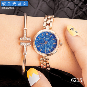 Gambar Tren tahan air Shishang model perempuan jam tangan gelang jam tangan wanita