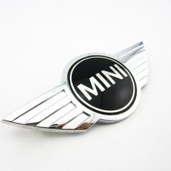 Gambar UJS CLUBMAN S FRONT HOOD OEM EMBLEM badge symbol logo with 3M tape for BMW MINI COOPER