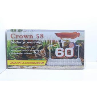 Gambar undergravel filter 60 crown 58