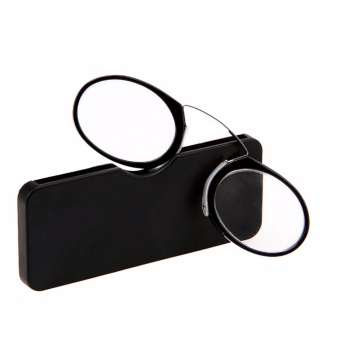 Gambar Unisex Nose Resting Reading Glasses Presbyopic Eyeglasses FullFrame +3.5   intl