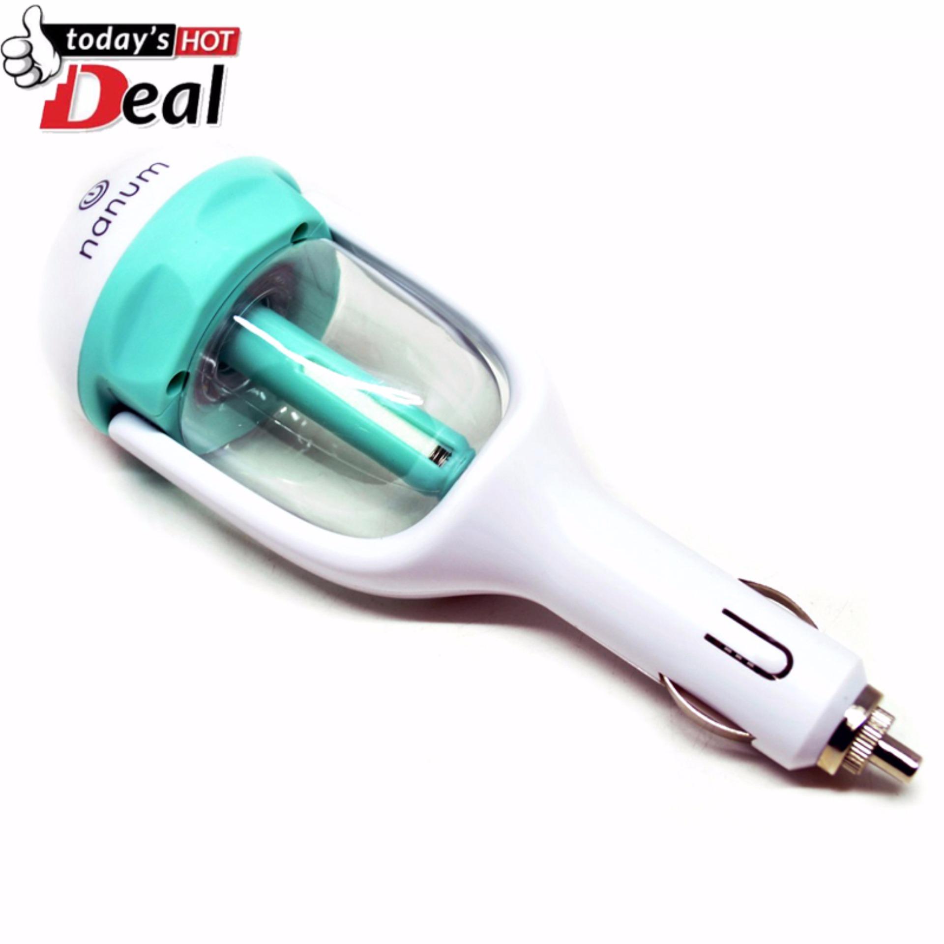 USB Car Charger & Car Humidifier Aromatherapy / Pengharum Ruangan Mobil .