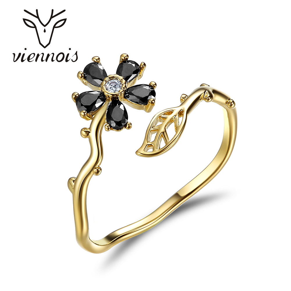 Flash Sale Viennois Eropa dan Amerika emas perempuan cincin cincin