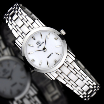 wanying Business gifts customized Korean fashion fine steel ladies watch waterproof ultra-thin simple quartz watch - intl  