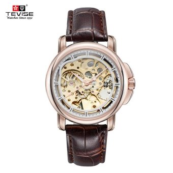 watch's honorable fashion business transparent waterproof machinery men watch - intl  