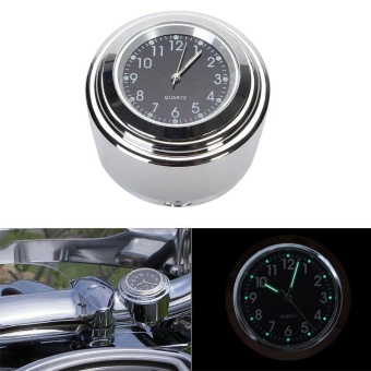 Waterproof Motorcycle Accessory Handlebar Mount Clock Watch - intl  