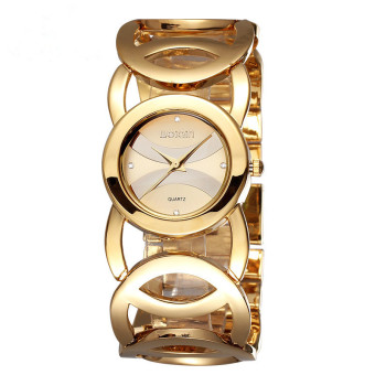 WEIQIN Brand Magic Luxury Rose Gold watch Full stainless steel Fashion Lady Commercial Watches Gold  
