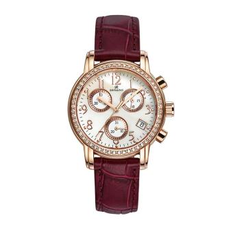 woppk The new fashion ladies watch brand watches are holy Jarno multifunction watch 3006 (Dark Brown)  