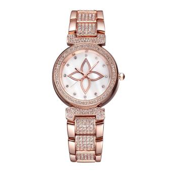 xaqiwe WEIQIN Wei Qin fashion female form mother of pearl dial, three-dimensional diamond luxury brand ladies watches  