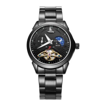 Xinfu IK 2016 Moon Phase Function Lxuury Watch Women 24 Hours Full Steel Band Gold Skeleton Automatic Mechanical Watches MZNGO - intl  